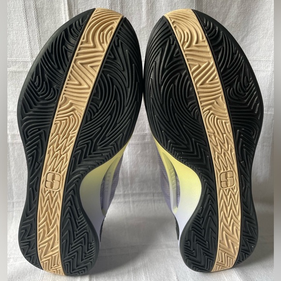 Nike Sabrina 1 'Spark' Yellow Purple Basketball Shoes Women's Size 13 Men 11.5 - Picture 5 of 10